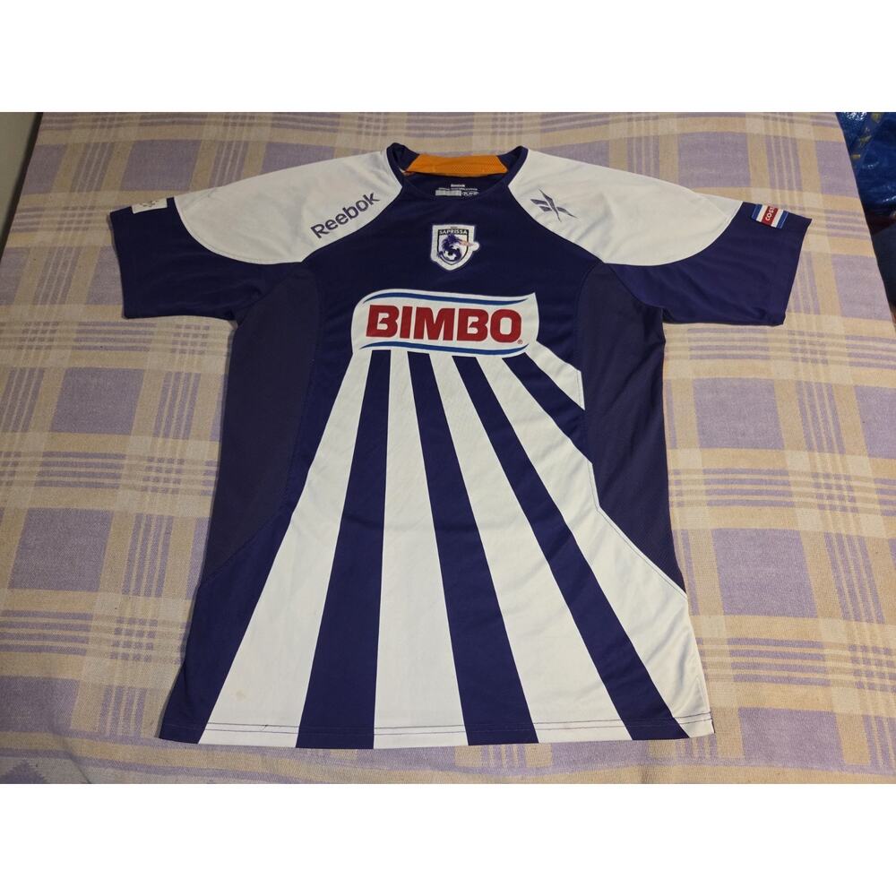 Saprissa De Costa Rica Jersey Large Reebok 2008 2009 Official Team Merchandise